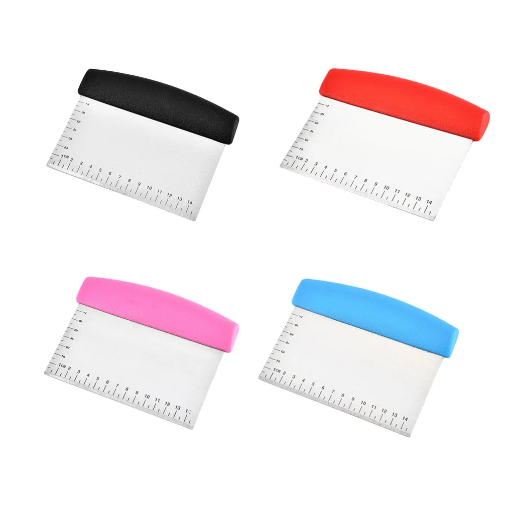 1 шт. скребок для теста из нержавеющей стали |