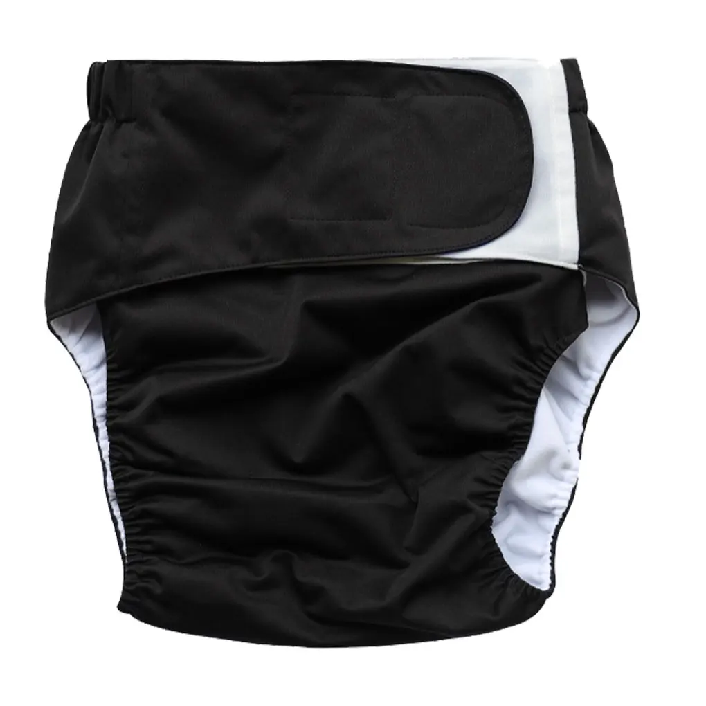 

Breathable Waterproof Hygiene Large Adjustable Nappy Pants Smooth Incontinence Underwear Reusable Adult Diapers