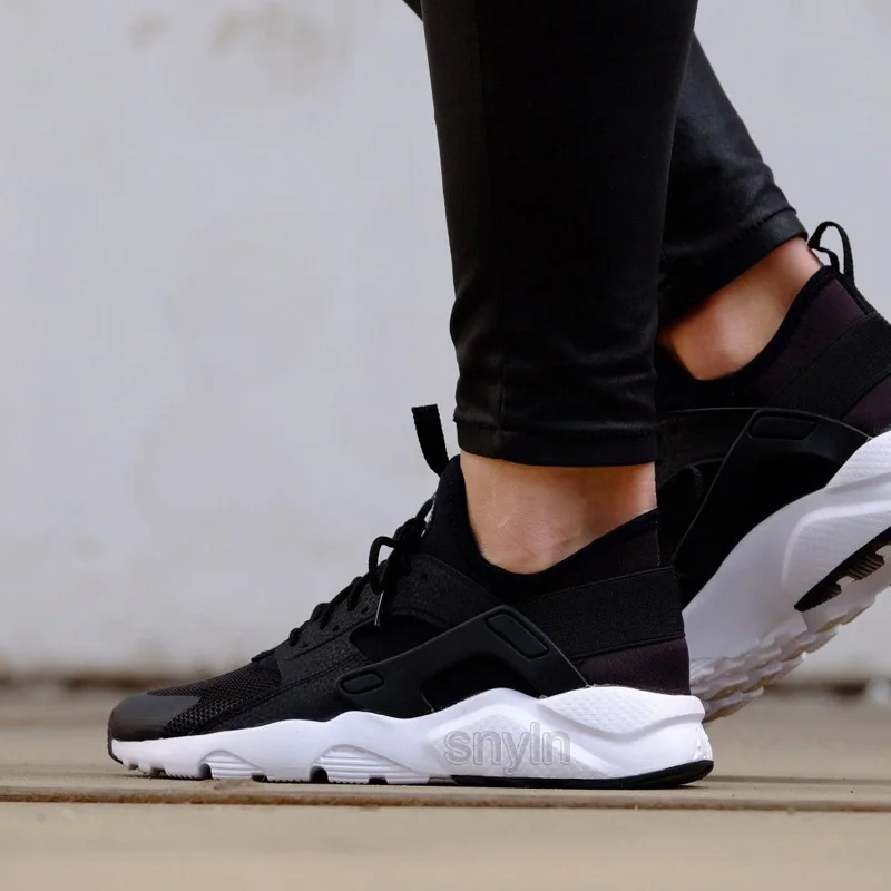 Air Cushion Men's Running Shoes for Women Triple Black White Huarache Run Ultra Sports Walking Sneakers Trainers