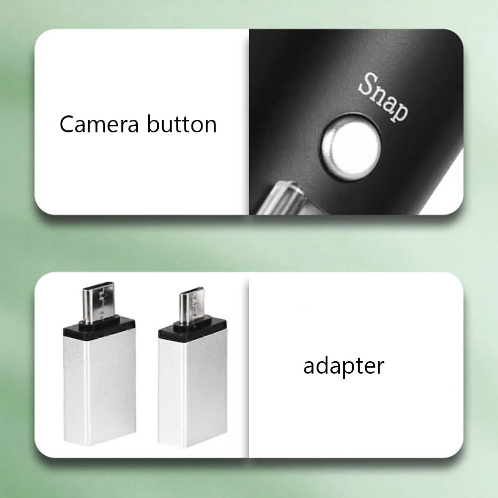 Паяльная лупа эндоскопическая с подставкой увеличительная камера 500X 1000X 1600X для