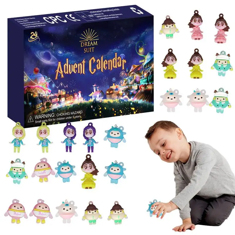 Новогодний календарь для девочек с обратным отсчетом на 24 дня xmax детей