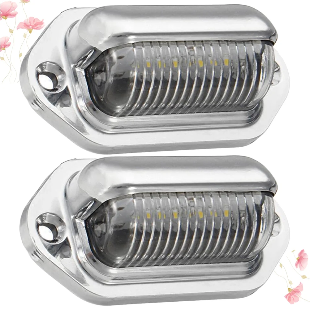 

1Pc RV Truck License Plate Door Side Door Car Automobile Light