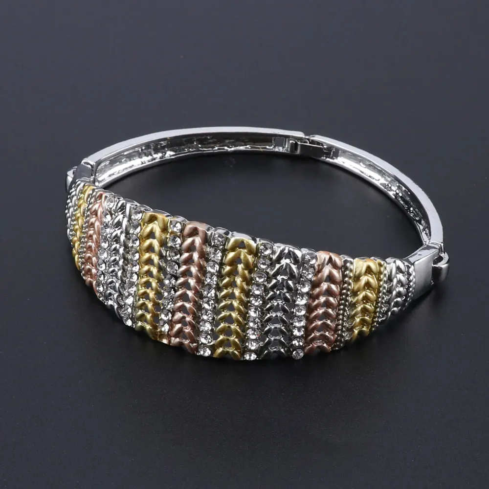 Модный свадебный комплект ювелирных изделий из Дубая Африки Нигерии