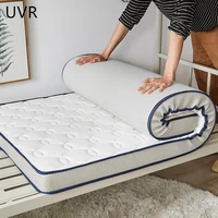 uvr family thicken student mat single double full size student dormitory tatami pad bed knitted cotton bedspread full size