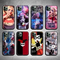 harley quinn phone case for iphone 13 12 11 pro max mini xs max 8 7 6 6s plus x 5s se 2020 xr cover
