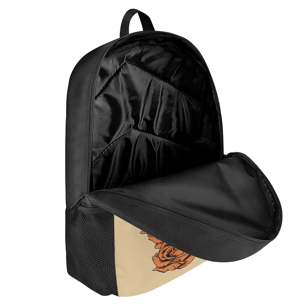 2022 Trend Skull Wolf Totem Design Boys School Bags Cool Mochilas Escolares Personalized Students Book Backpack Free Shipping