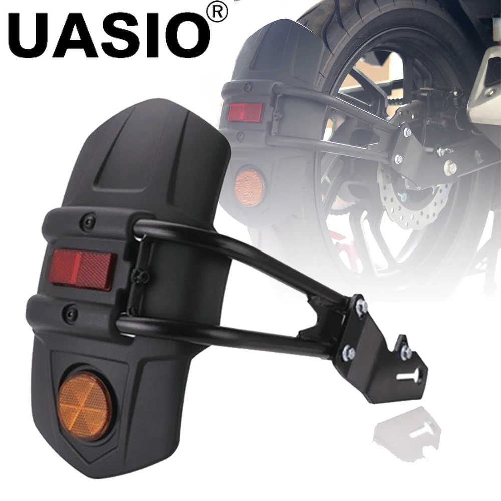 

Motorcycle Rear Splash Guard Mudguard Cover With Bracket Motorbike Mudguard Fender For Honda NC700 CB1300 CRF1000 CBR1000RR