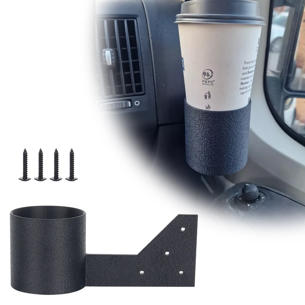 

Автоматический подстаканник для воды, универсальные подстаканники для напитков с винтами для Peugeot Boxer Fiat Ducato Citroen Relay (2006-2023) Новый