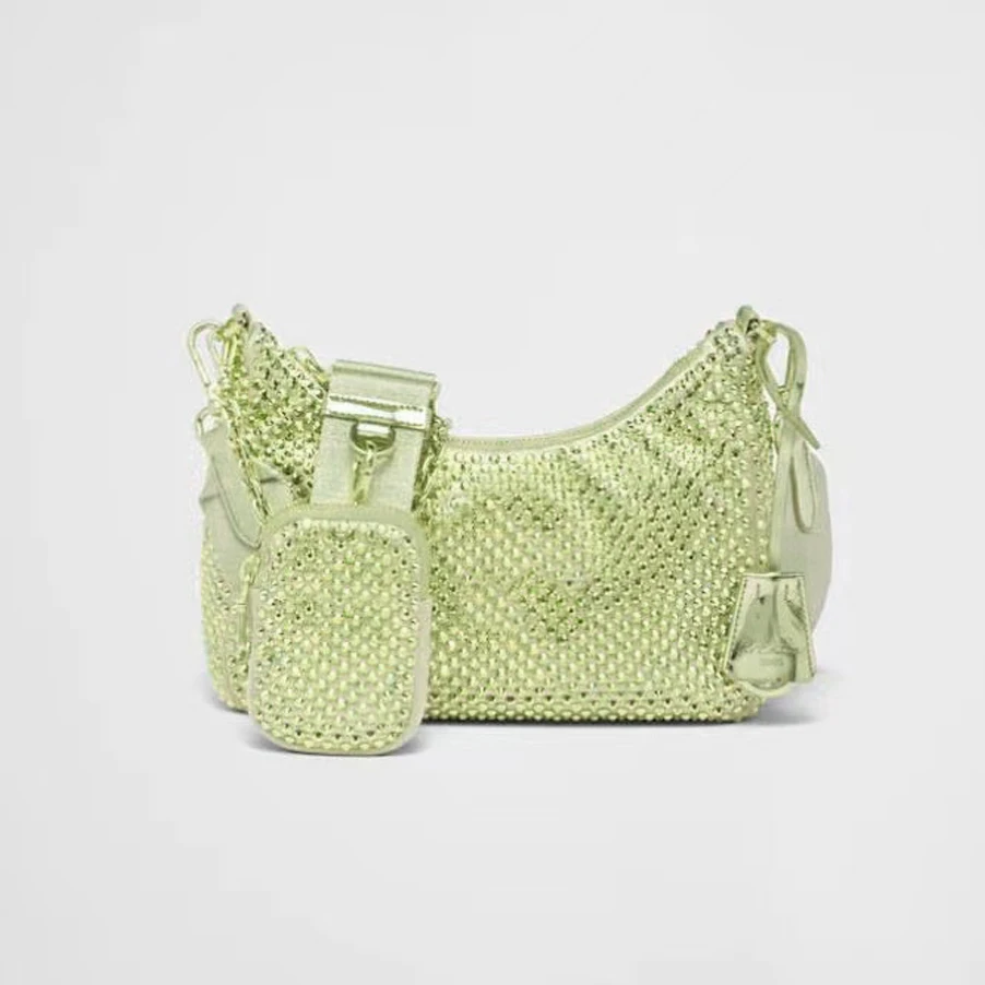 

Сумка NIGO с одним плечом и диагональю, полностью сверкающая, # nigo56159