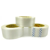 filament tape 897 fiber tape no residual rubber wear resistant carpet binding electrical transport packaging fixed