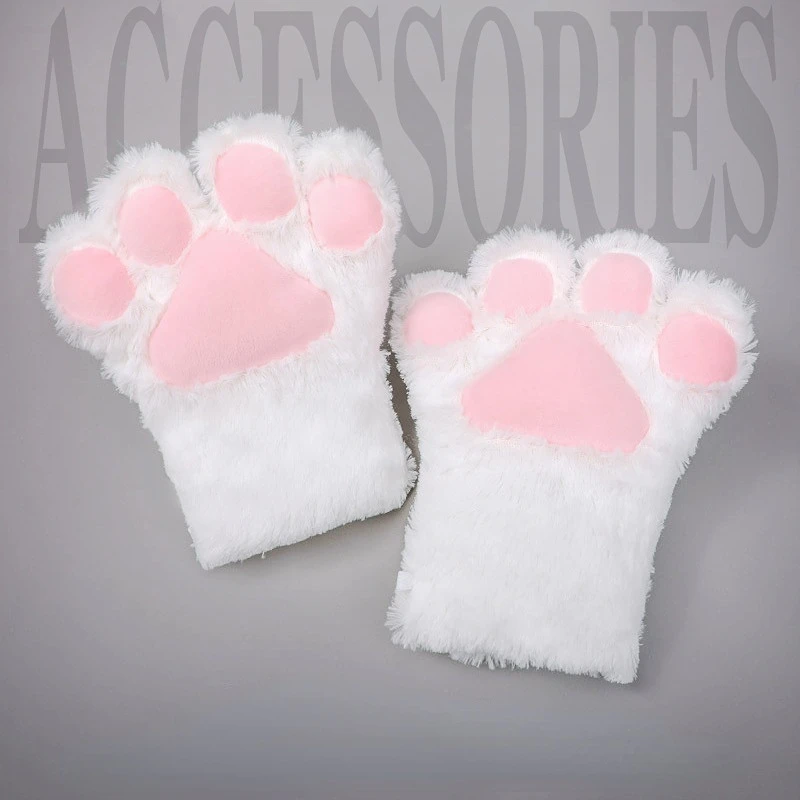 

Японские милые плюшевые игрушечные перчатки в виде кошек для косплея