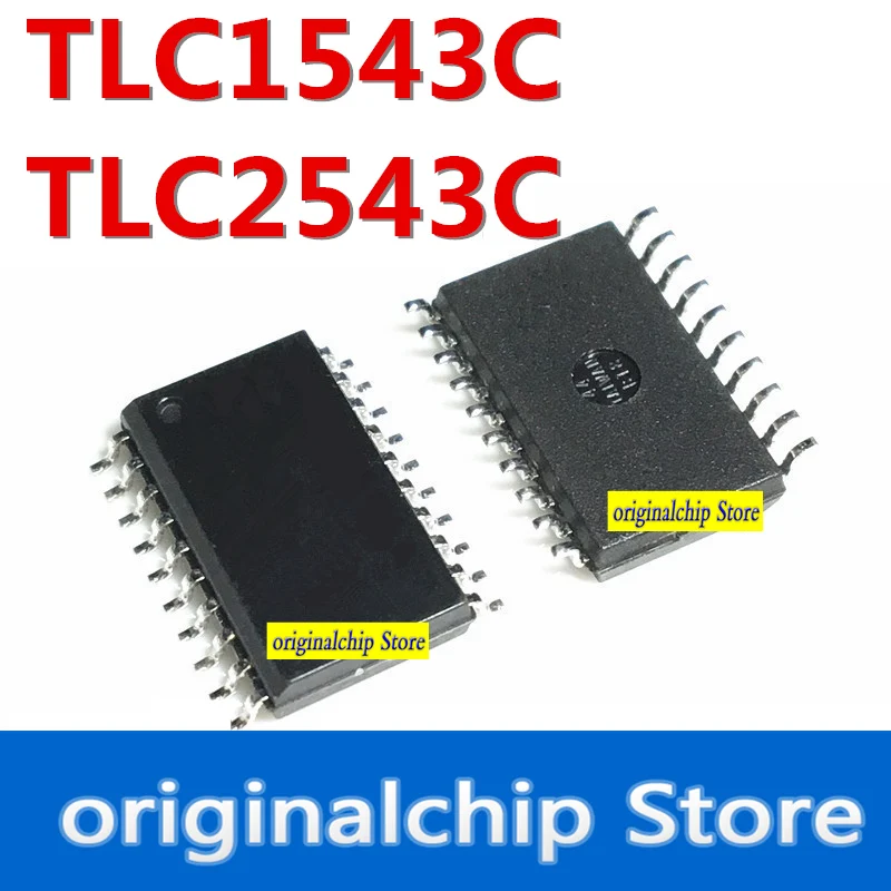 Новый оригинальный 12-битный аналогово-цифровой преобразователь TLC2543C 1543C CDW CDWR SMD