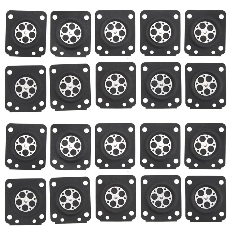 

20 шт. детали карбюратора, набор мембранных прокладок карбюратора бензопилы для карбюратора бензопилы Zama Ms210 Ms230 Ms2500, цепная пила