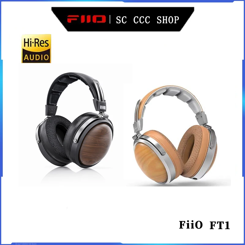Проводные наушники FiiO FT1 Hi-Fi с диаметром 60 мм динамическим покрытием композитной