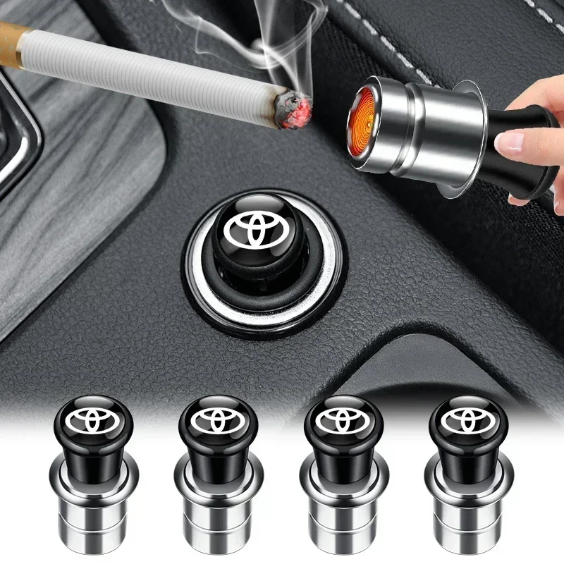 Автомобильный новый RAV4 Лидер продаж для Toyota прикуриватель из анодированного