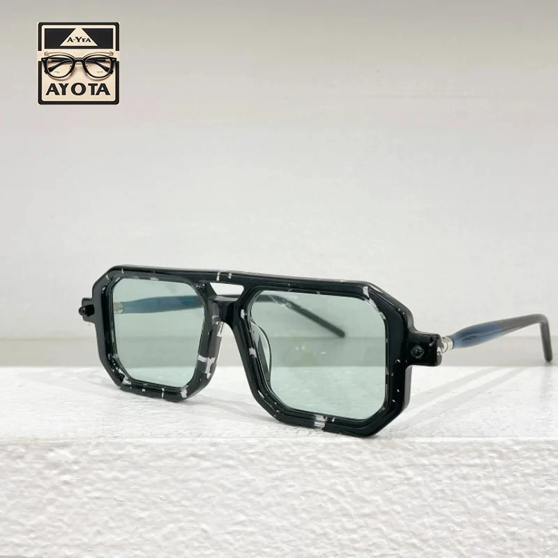 Индивидуальные Модные солнцезащитные очки для мужчин роскошный бренд двойной