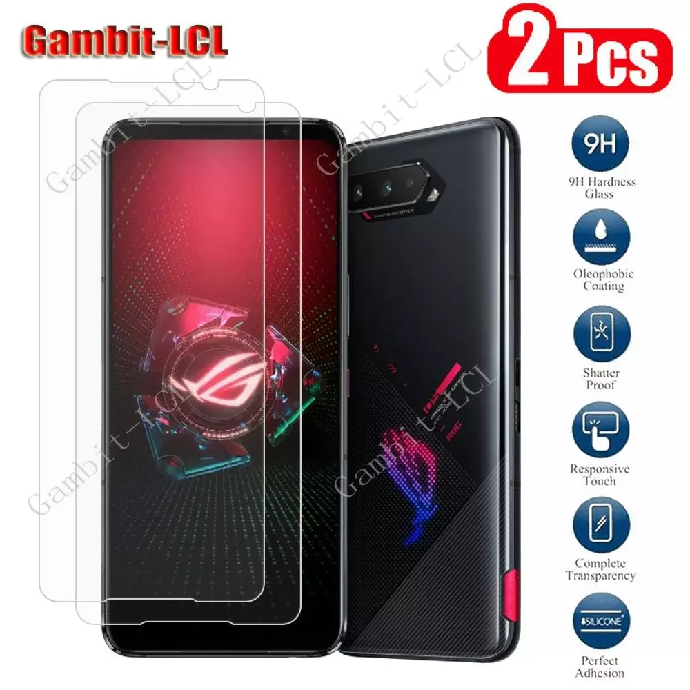 

9H HD Protective Tempered Glass For ASUS Phone 5 5s Pro Ultimate 6.78" ROG5 Phone5 Screen Protector Protection Cover Film
