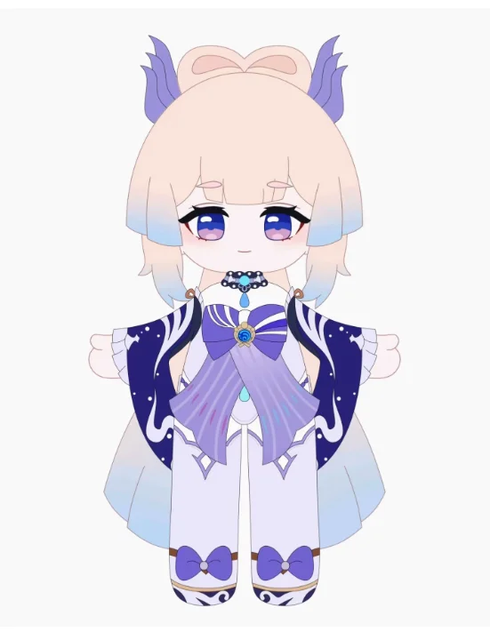 Кукла Genshin Impact Keqing Sangonomiya Kokomi Dolichoscelia для косплея мягкая подушка смены тела