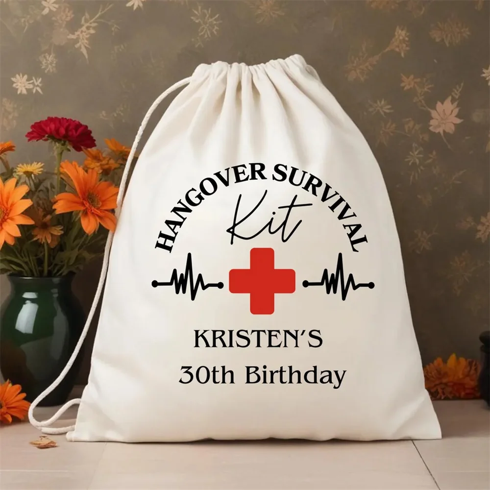 25 шт. Сумки для выживания на заказ похмелья - аптечек Love Medicine Персонализированные