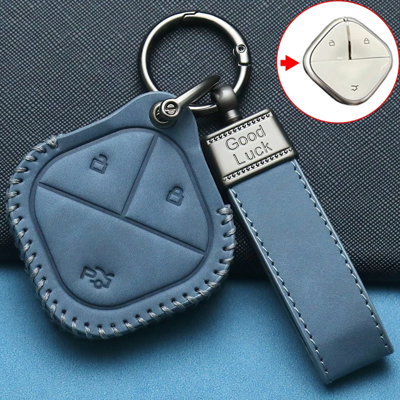 

Чехол для дистанционного ключа автомобиля Wuling Hongguang S Baojun 510 730 360 560 RS-5 530 630 Chevrolet AveoTrax Groove Captiva 2024