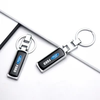 1pcs car styling key chain auto keychain keyring accessories for ford fiesta mondeo fusion explorer escape shelby edge taurus