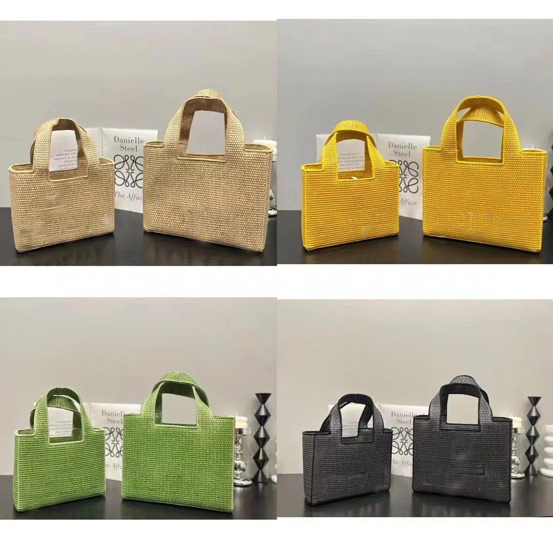 

2023 Straw Bags Summer New Women's Woven Bags Beach Tote Shoulder Small Crossbody Handbag Tote Bag