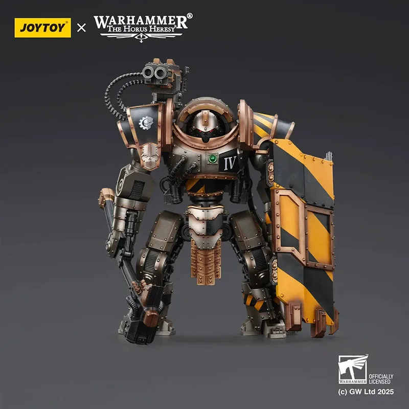 Фото В наличии: Фигурка Joytoy Warhammer 30k 1/18 Iron Warriors Iron Circle Domitar-Ferrum Class Battle-Automata, модель, игрушка, подарок №4