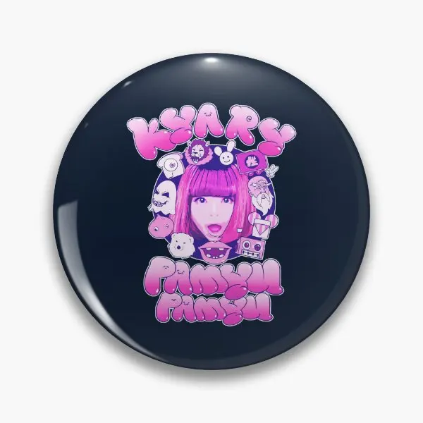 Мягкая Металлическая Булавка Kyary Pamyu Pamyus Bes с Т-образной кнопкой Подарочная