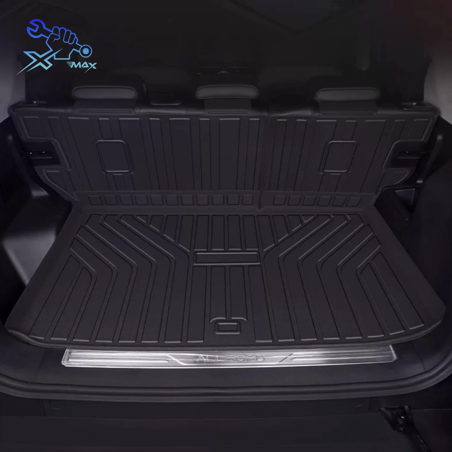Фото Для Chery iCAR 03, Jaecoo J6, Aiqar eQ3 2024-2026: Коврик в багажник из TPE, на заказ, для защиты багажного отсека №2