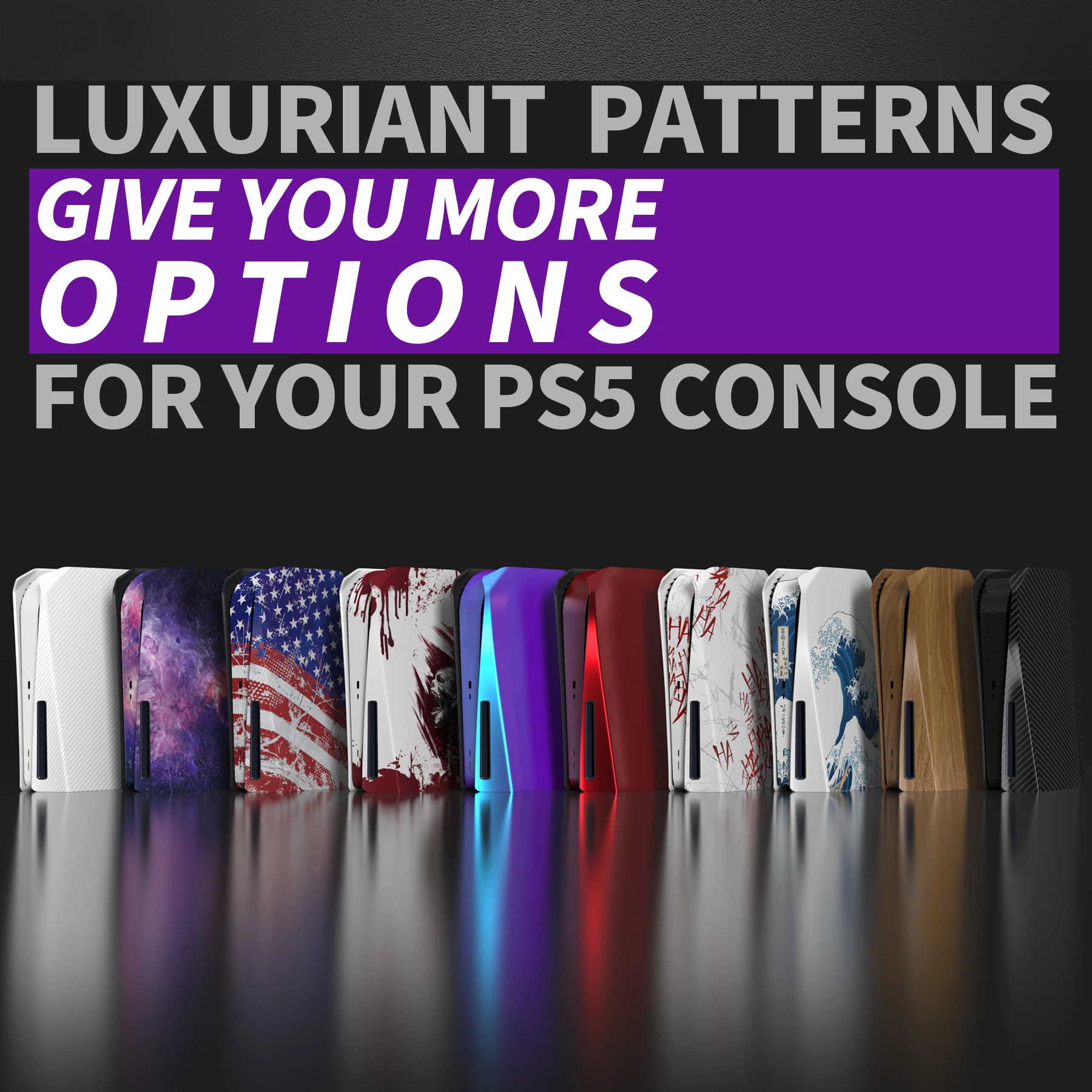 Экстремальная верхняя сменная Лицевая панель Задняя оболочка для ps5 консоль диск