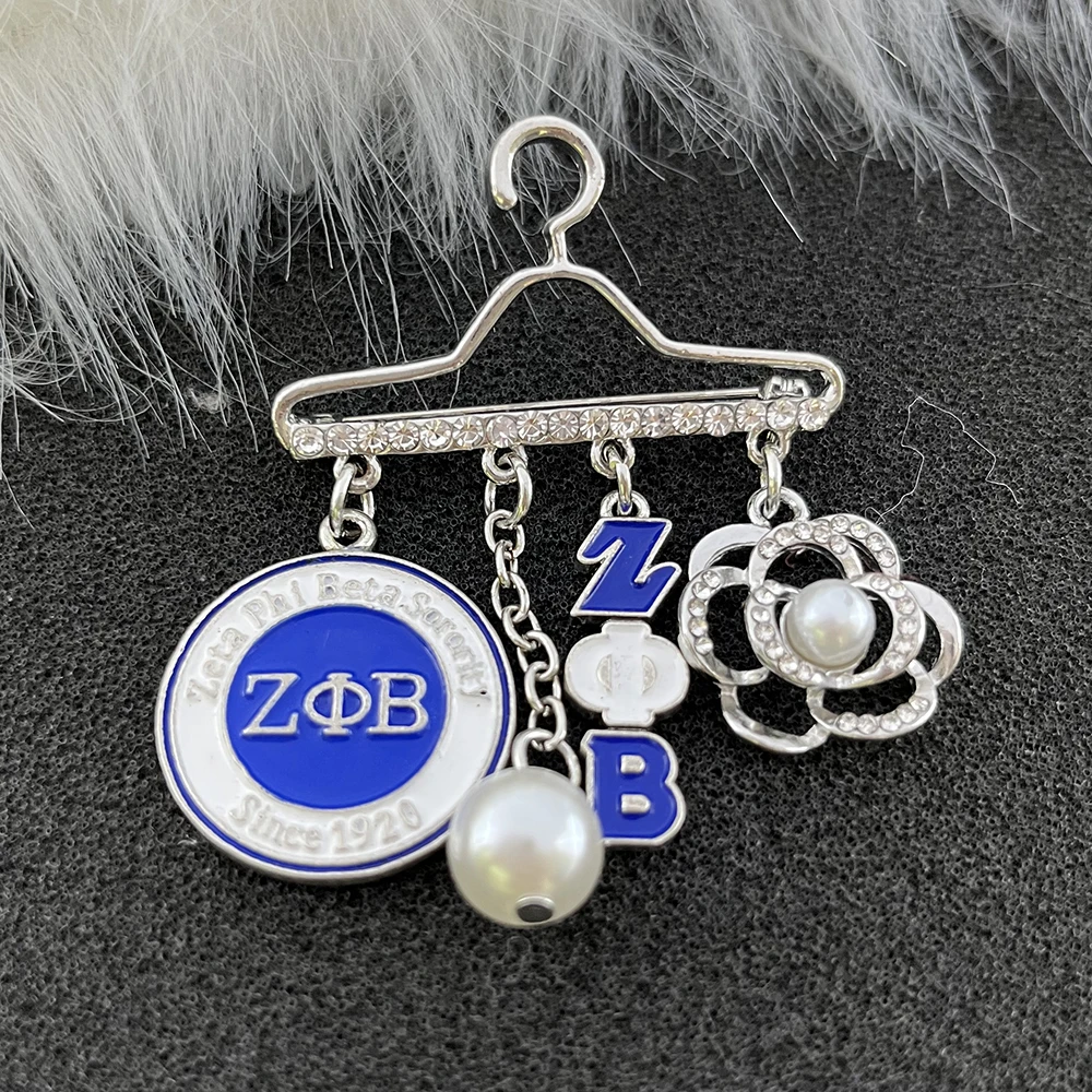 

Женская Брошь в виде жемчуга, с логотипом