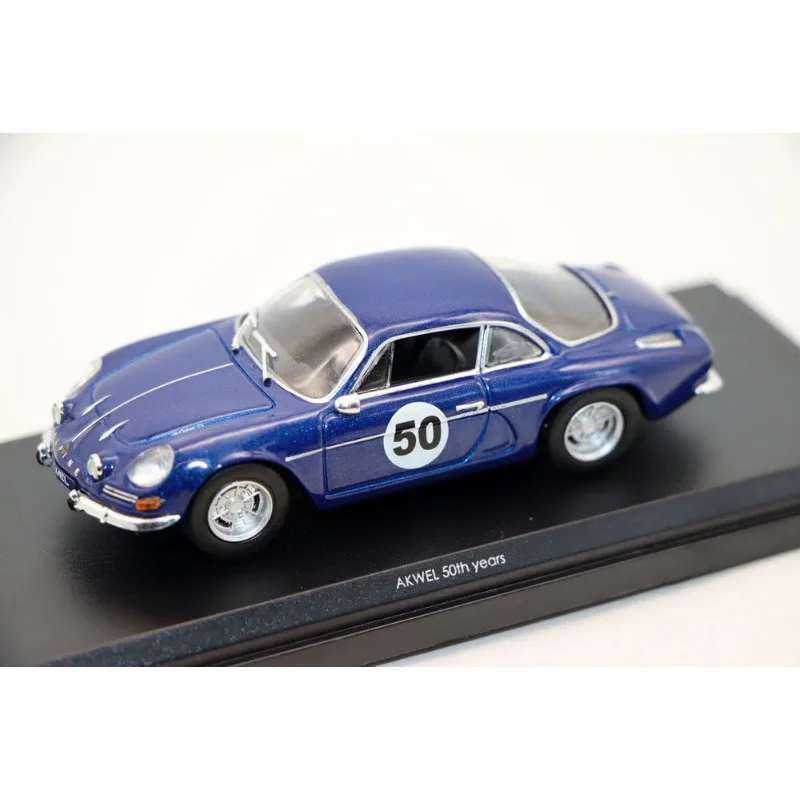 Фото Масштабная модель автомобиля Alpine A110 AKWEL 50th из сплава, 1:43 №1