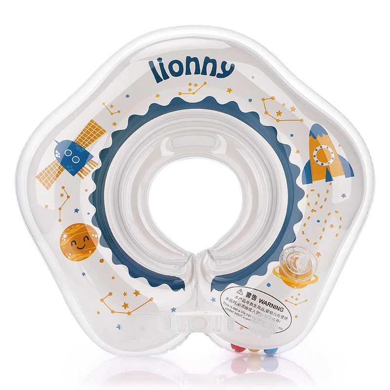 Inflatable Circle Swimming Neck Ring Baby Bath Tube Safety Swim Float Bathing Toys Infant Buoyance Pool Accessories |