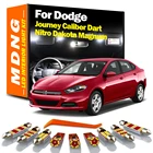 MDNG Canbus Светодиодная лампа для освещения салона автомобиля Kit для Dodge Journey Caliber Дротика Nitro Dakota Magnum Dome Map лампа номерного знака двери багажника