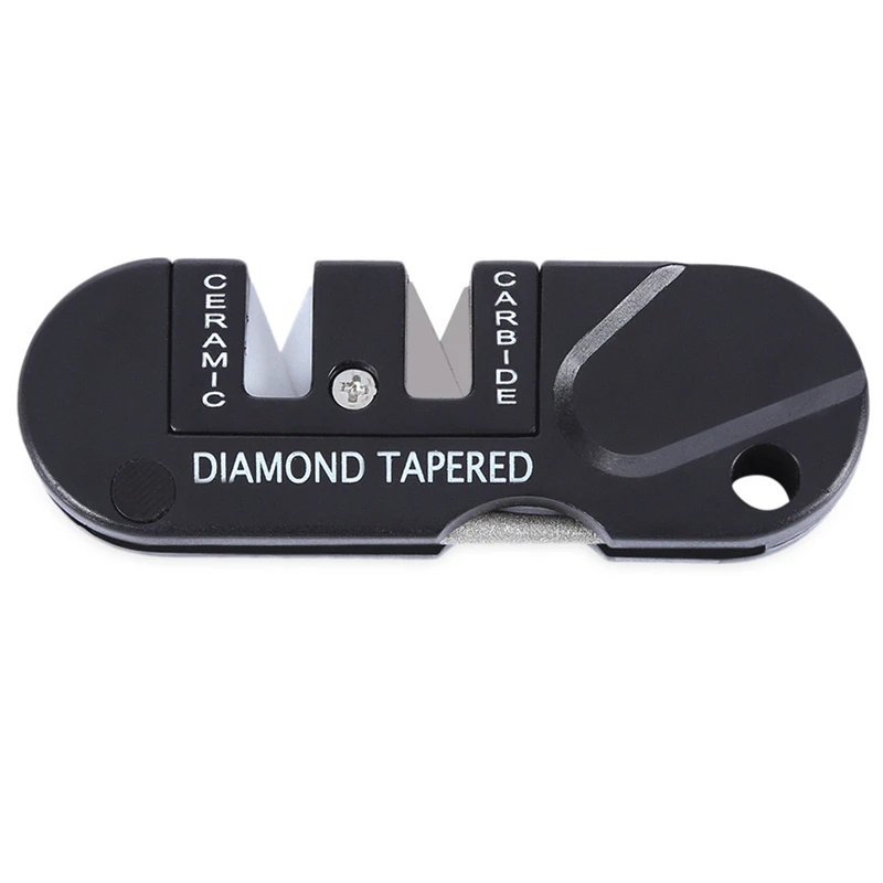 

Sharpener Diamond Tool Camp Gear Hike Tungsten Ceramic Sharpen Fish Hook Pocket Carbide Knife Whetstone Outdoor Portable Tools