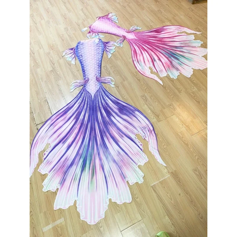 Оригинальный купальник рыба с большим хвостом 2 предмета