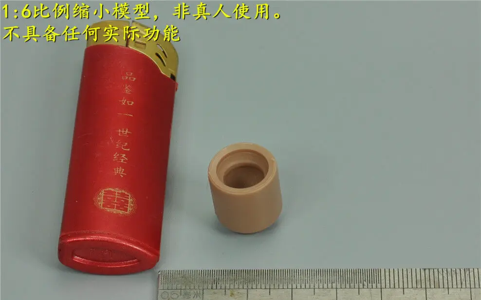 

1:6th Male Neck connector Model For 12" no neck headsculpt