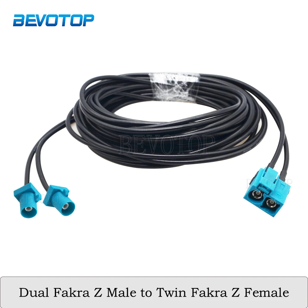 RG-174 Twin Fakra Z гнездовой разъем для двойного штекера RG174 Кабель GPS-антенны Удлинитель