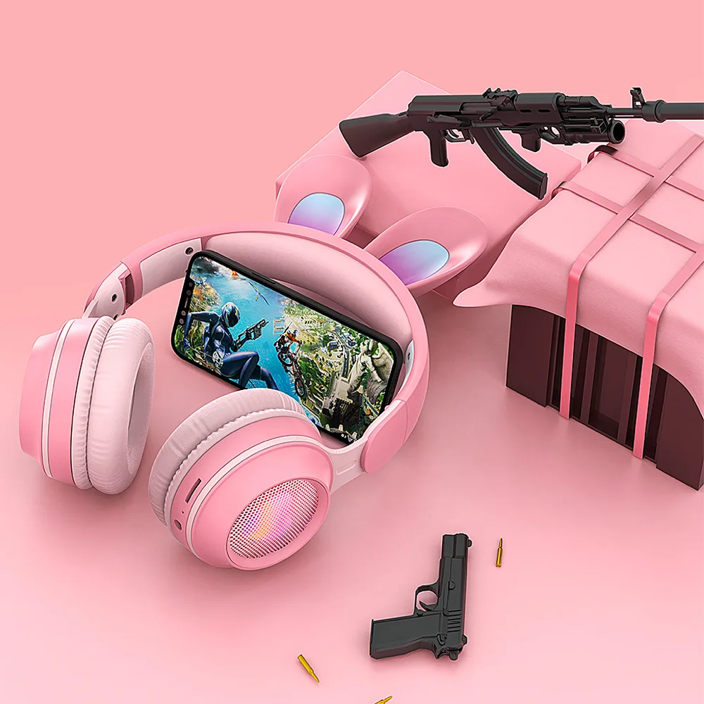 Беспроводные Bluetooth-наушники с микрофоном шумоподавлением |