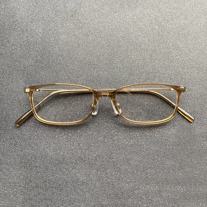 

Designer Square frame Men's small frame Metal Dwarf frame Optical ultralight frame Women's prescription color-changing lenses