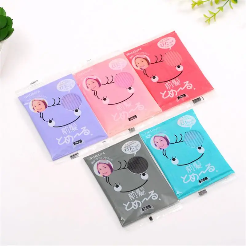 

2pcs Shampoo Hair Stickers Fixed Stickers Bangs Stickers Washing Face Hair Clips Styling Tools Makeup Accessories Gifts