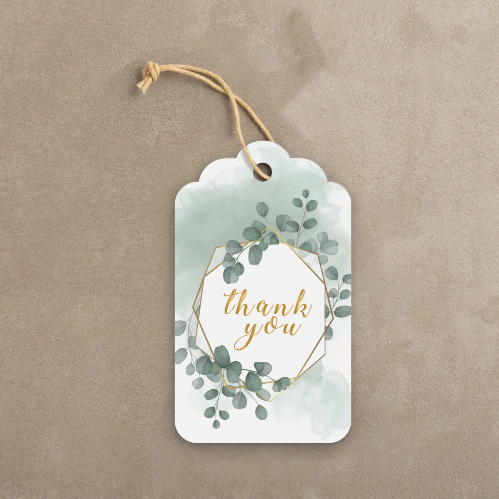 

Подвесные этикетки из крафт-бумаги TRYTRYSEE, 50 шт.