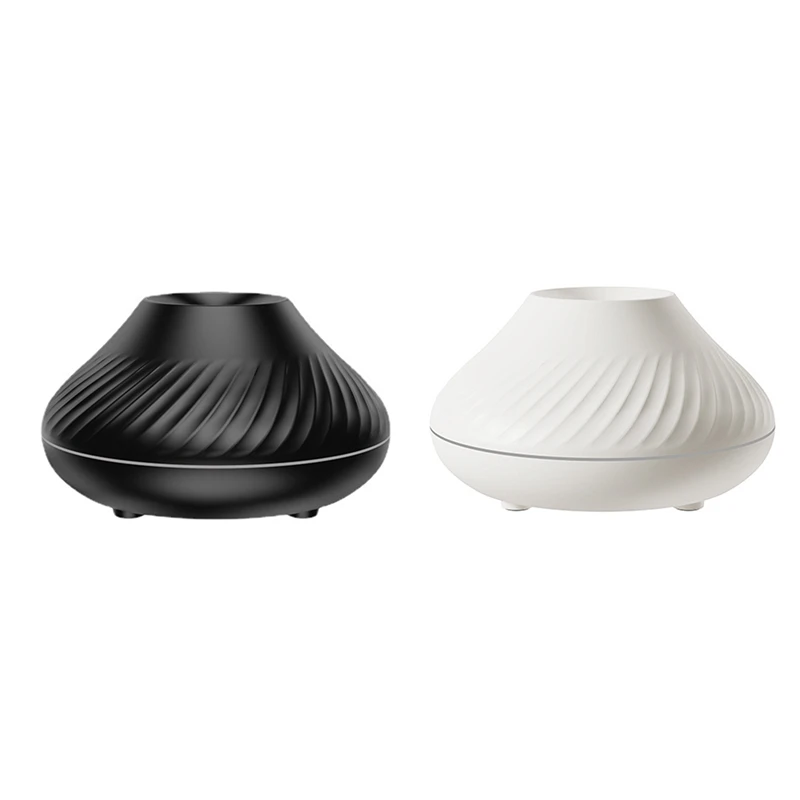 

Colorful Air Aroma Diffuser Humidifier 7 Flame Color Noiseless Essential Oil Diffuser Auto-Off Protection 130Ml