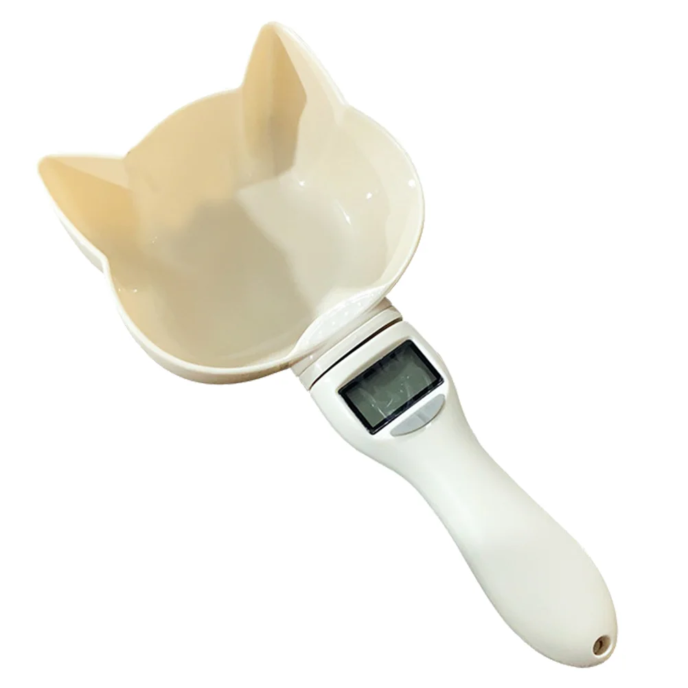 

Spoon Pet Measuring Scoop Dog Cat Digital Spoons Electronic Cup Scale Kitchen Cups Feederbaking Supplies Dispenser Feeding
