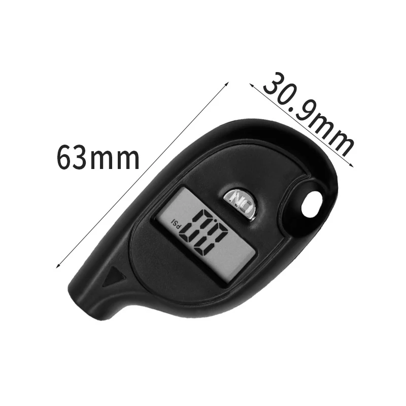 Цифровой манометр для шин мини-измеритель давления в шинах с ЖК-дисплеем