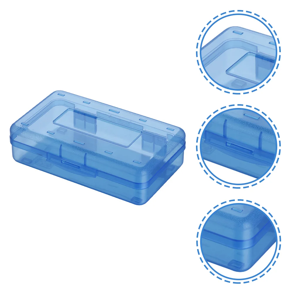 

Plastic Case Students Cases Container Storage Box Organizer Pouch Pupils
