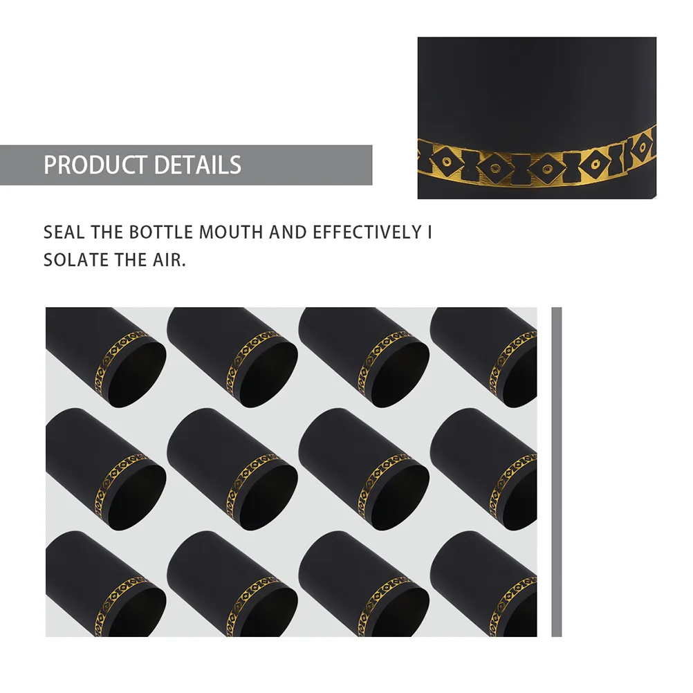 200 шт. красная крышка капсулы для погреба термоусадочные домашний декор подарки