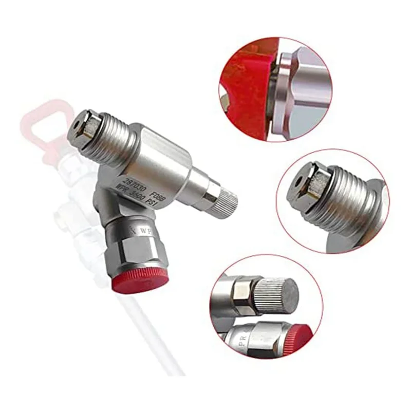 287030 Чистый запорный клапан удлинитель безвоздушной краски под давлением против