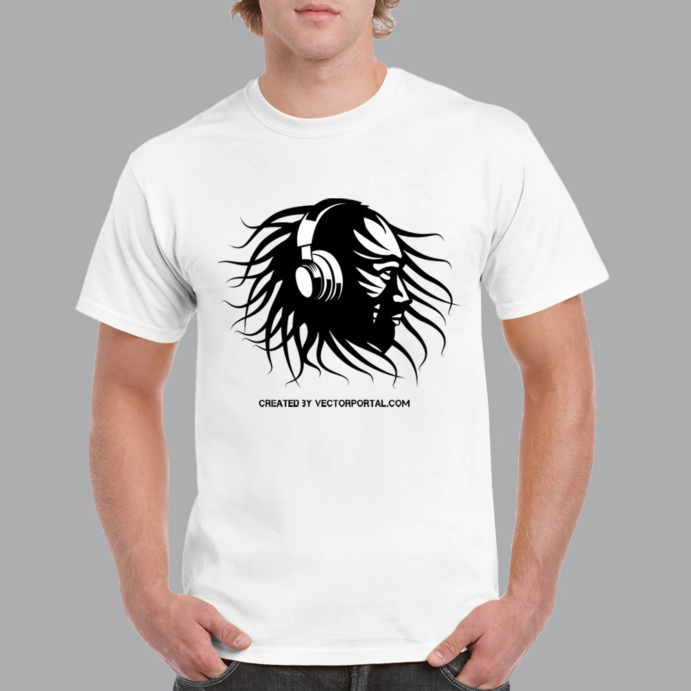 

Personalized Character Graphic Print T-shirt Men's White Cotton T Shirt 2023 Summer Vintage Harajuku Men T-shirt Streetwear Top