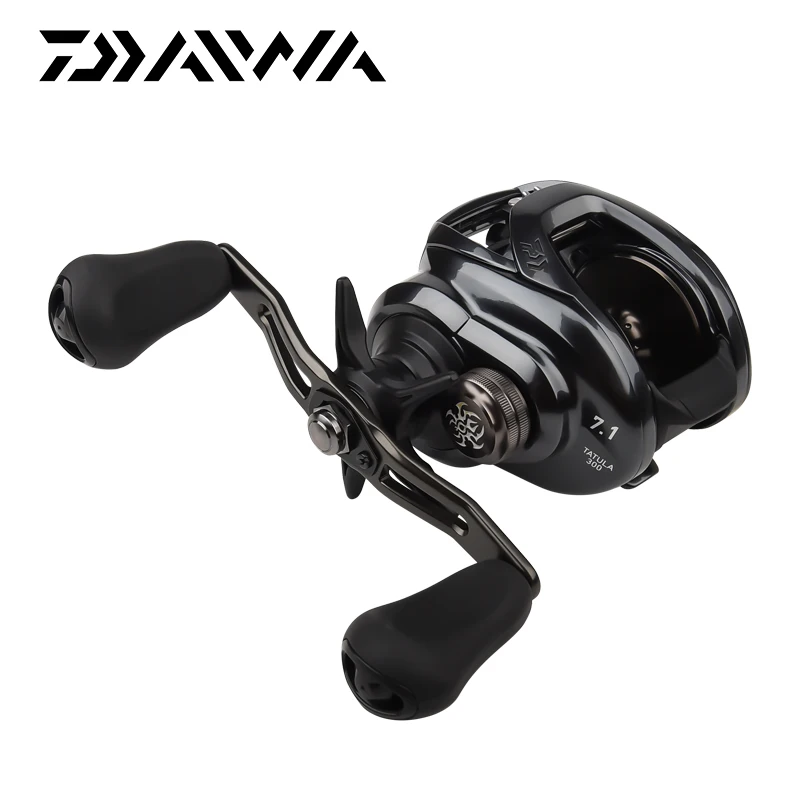 Новинка 2019 DAIWA TATULA 200HS 200HSL 300HS 300HSL Низкопрофильная Рыболовная катушка для заброса 7